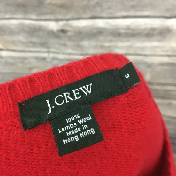 J. Crew Lambswool Striped Sweater - Picture 3 of 4